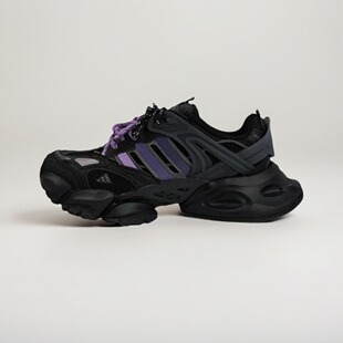 【球鞋定制】Adidas阿迪达斯 黑夜告白 潮流低帮增高男女款老爹鞋