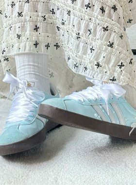 【球鞋定制】海洋之心 阿迪达斯 NEO VL COURT 低帮女款可爱板鞋