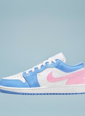 【定制球鞋】Nike AIR JORDAN 1 梦幻双生少女风时尚潮流女款板鞋
