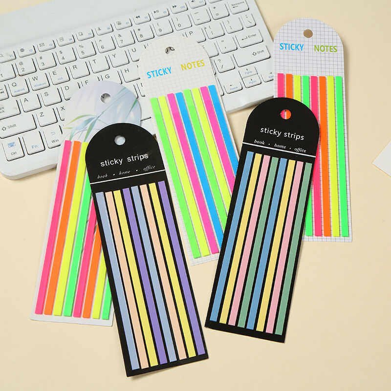 标签便利极细荧光贴云深索引贴