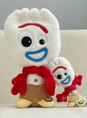 正版皮克斯玩具总动员叉叉毛绒公仔小挂件玩偶玩具包包挂件forky