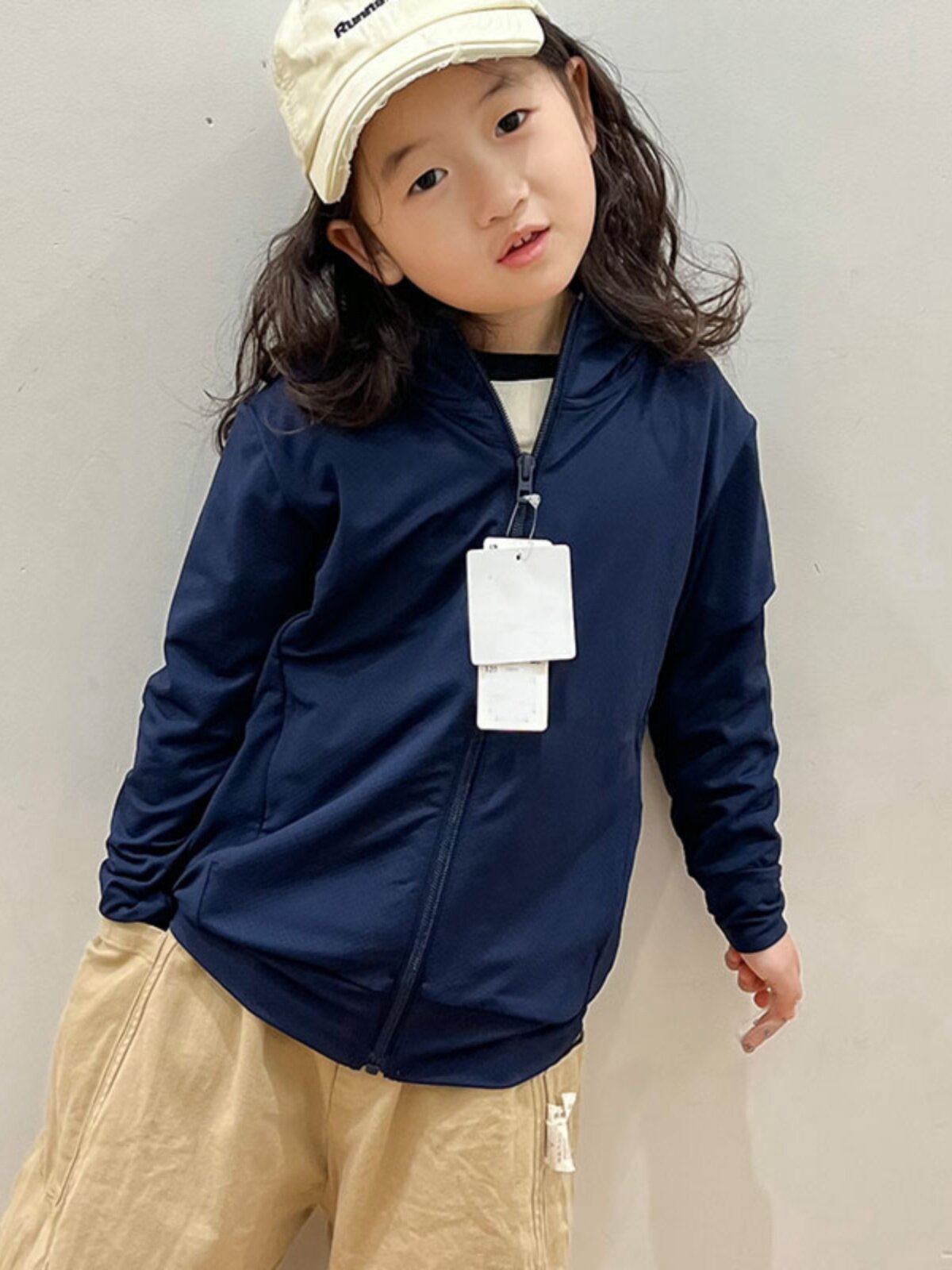 MUMUJIA 2023 여름 아동 의류|남성|소녀|아동용 자외선 차단 의류 후드 UV 통기성 재킷 454513