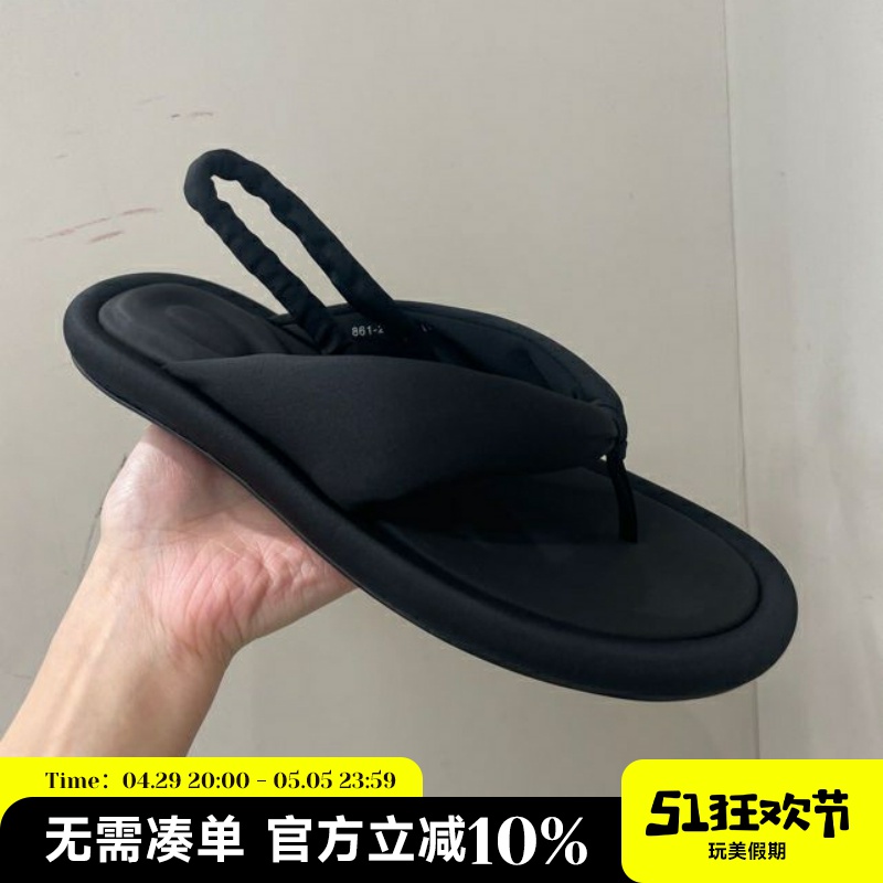 诗歌兰2025夏季新款人字拖