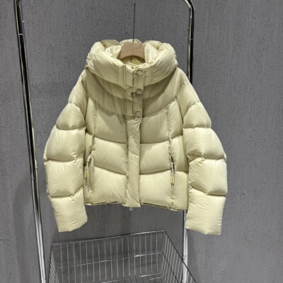 韩版连帽短款羽绒服面包服外套女