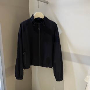 宽松立领薄款 韩版 短外套女小个子百搭显瘦夹克上衣潮 新款 2026春季