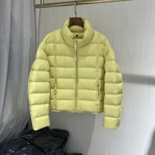 短款90白鸭绒羽绒服女2026冬季韩版立领短款小个子保暖面包服外套
