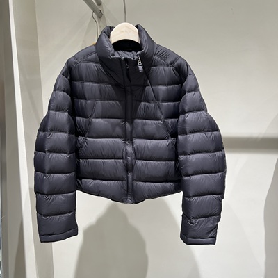 韩版休闲立领短款排骨羽绒服外套