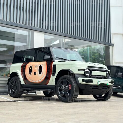ICAR V23车贴拉花Icar 03拉布布212坦克300豹5bj40改装饰车身贴纸