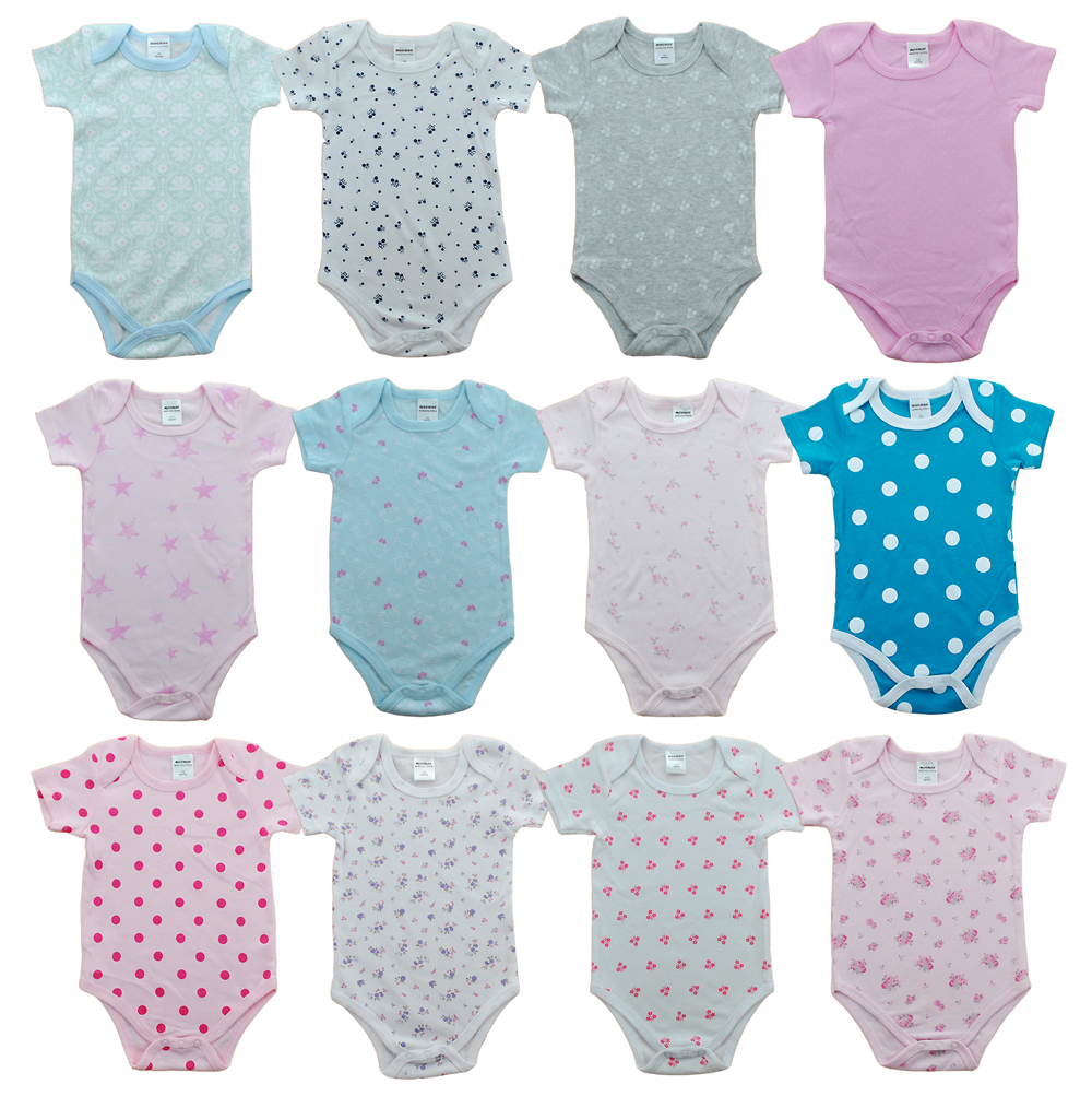 Female baby Short Sleeve Romper one-piece garment Bodysuit baby Cotton climbing clothes baby Summer clothes Romperin the Children/Baby/Family fitted , Jumpsuit/Climbing clothes/Romper  category - from Buy2taobao.com to provide professional Taobao agent buy service