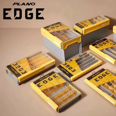 美国正品Plano Edge&阿布路亚盒假饵盒收纳分类jig盒渔具盒耐压