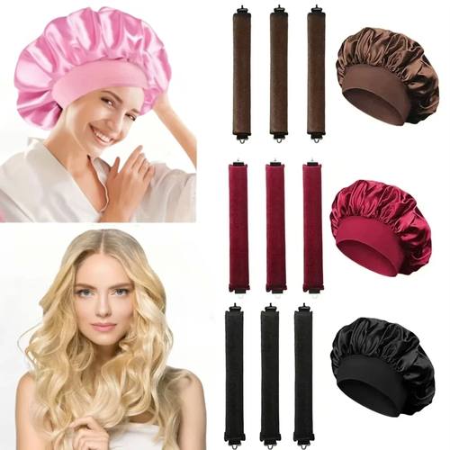 Heatless Hair Curler Soft Curling Rod Headband No Heat Hair