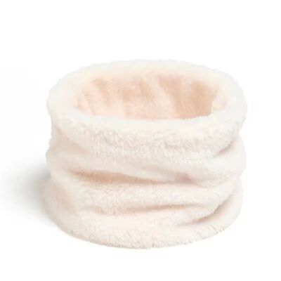 Cashmere Warm Collor Ring Winter Scarf Solid Plush Thick Out