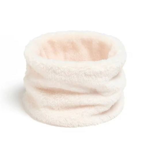 Cashmere Warm Collor Ring Winter Scarf Solid Plush Thick Out