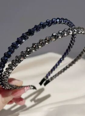 Fashion Crystal Bezel Headwear Women Headband Girls Vintage