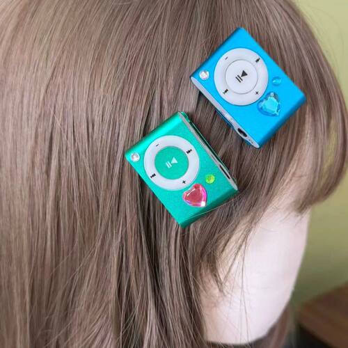 Original Love Diamond MP3 Hair Clip Player Music Media Vinta