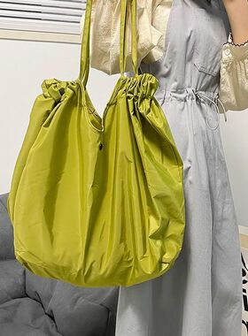 Portable Shopping Bags Waterproof Folding Bag All-match Shop