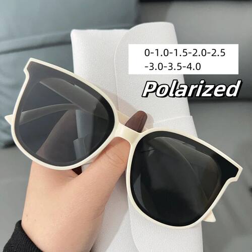 Men's Polarized Sunglasses for DrivingUV400 Myopia Glasses E