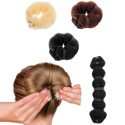 1pc Magic Hair Bun Maker Donut For Hair Tools Hairpin Hair A
