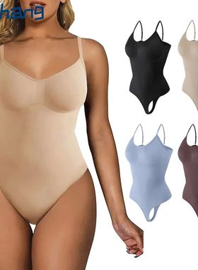 Shapewear Bodysuit Thong Fajas Colombianas Body Shaper Women