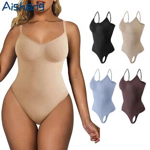 Shapewear Bodysuit Thong Fajas Colombianas Body Shaper Women