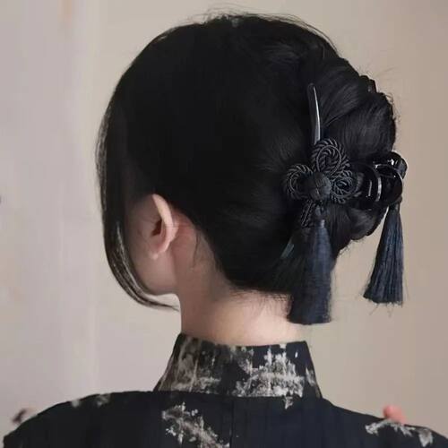 Ancient Style Chinese Style Hair Clips Elegant Acrylic Hand