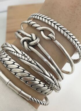 Sterling Silver Bracelets for Women Chain Accessories Trend