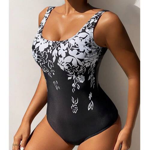 One Piece Large Swimsuits Closed Plus Size Swimwear Push Up