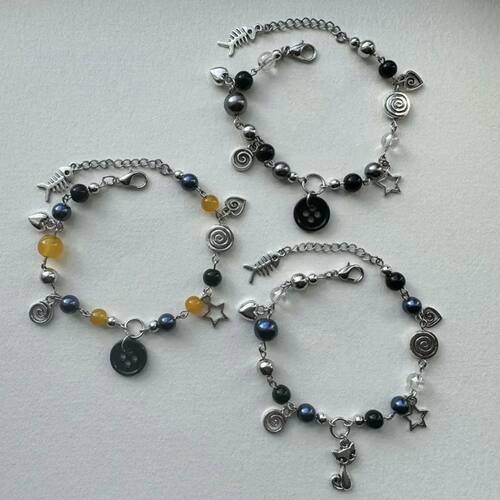Coraline and Wybie matching bracelets
