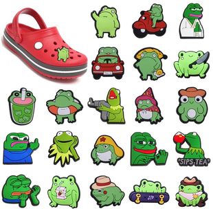 1pcs Funny PVC Crocs Accessories Shoe Charms Hot for Sale