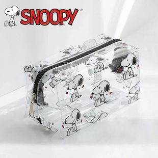 Snoopy Outdoor Girl Makeup Bag Women Necessary Cosmetic Bag