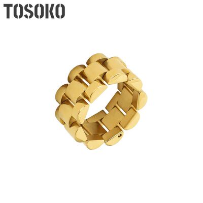 Stainless Steel Jewelry Exaggerated Texture Heavy Industry C