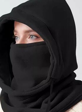 Winter Thermal Neck Warmer Outdoor Fleece Balaclava Scarf Sk