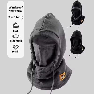 Winter Warm Hat with Mask and Neck Warmer 3-in-1 Windproof B