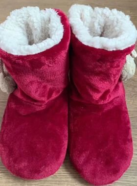 Christmas Thick Thermal Socks Unisex Winter Warm Home Soft T