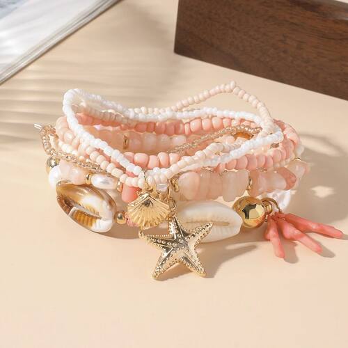 Bohemian Style Handmade Beaded Women's Bracelet, Rice Bead S