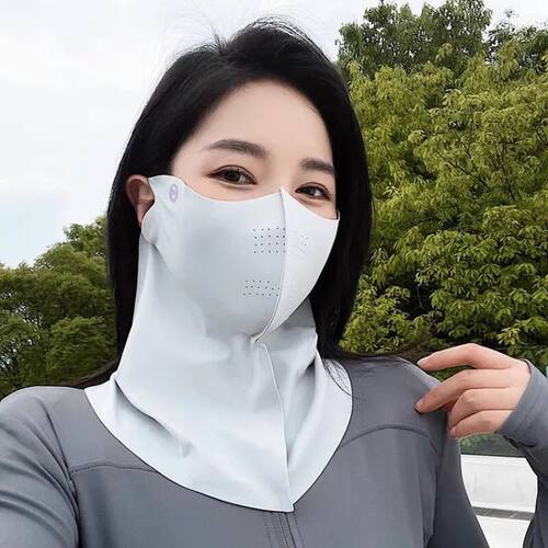 1PC Sunscreen Mask Summer Outdoor Sports Women Sun Masks Bre