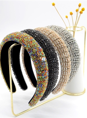 Headbands for Women Girls Shiny Luxury Rhinestone Hairband