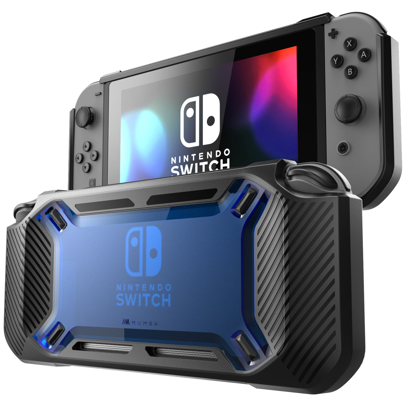 美国Mumba Nintendo Switch任天堂NS保护壳背壳防摔加厚一体外壳
