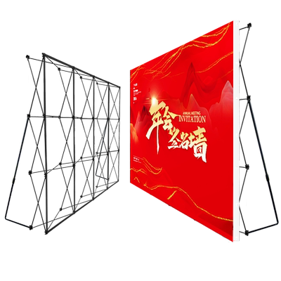 拉网展架背景墙小轿车都可以放下