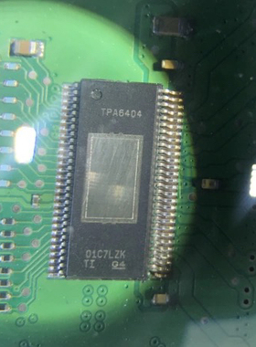 TPA6404   汽车级音频放大器芯片 HSSOP56 4-通道