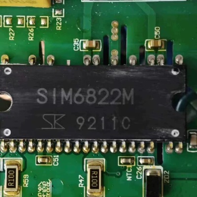 SIM6822M 三肯 直插 DIP-40 400V/5A 高压3相电机驱动器 现货