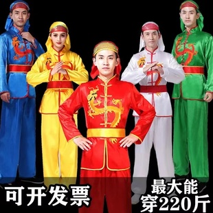 男女秧歌服演出服中老年腰鼓队打鼓锣鼓队服赛龙舟舞龙舞狮服装
