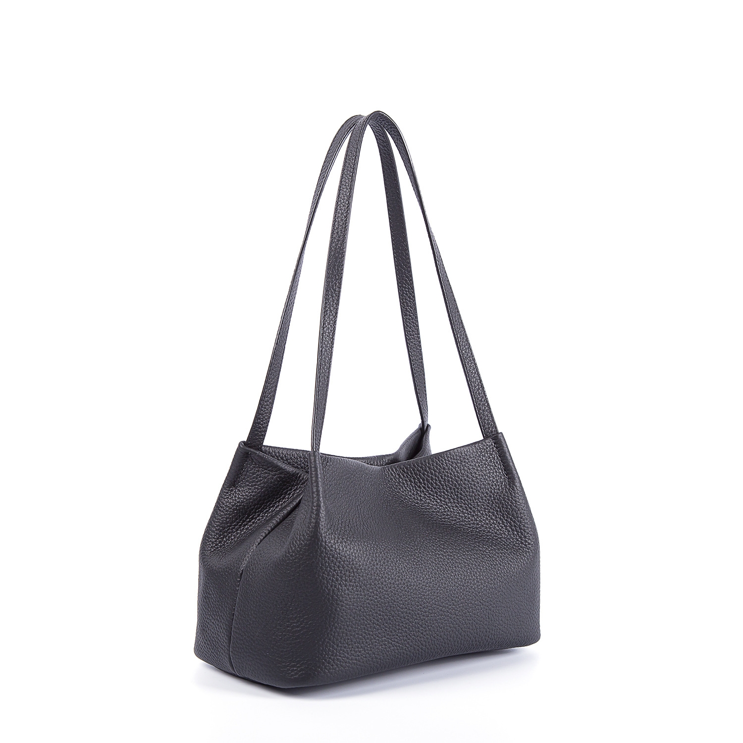 Ownjade Studio2出口小众设计单肩腋下包手提头层牛皮购物袋女包