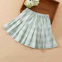 TX2356 светло -зеленая юбка сетки