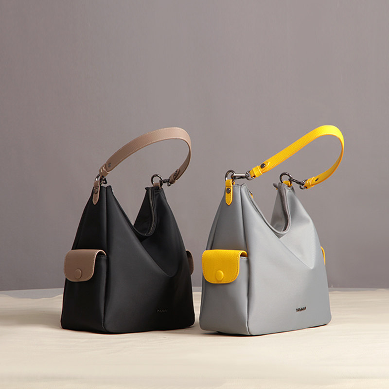 娅黛原创小众设计轻奢品牌单肩包女百搭托特包中年妈妈女士包包潮