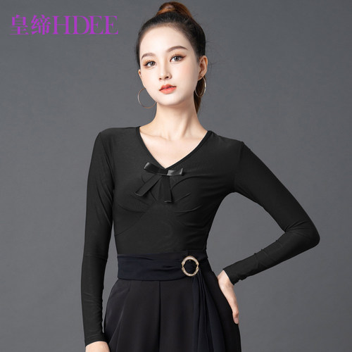 国标舞上衣拉丁舞上装交谊舞蹈