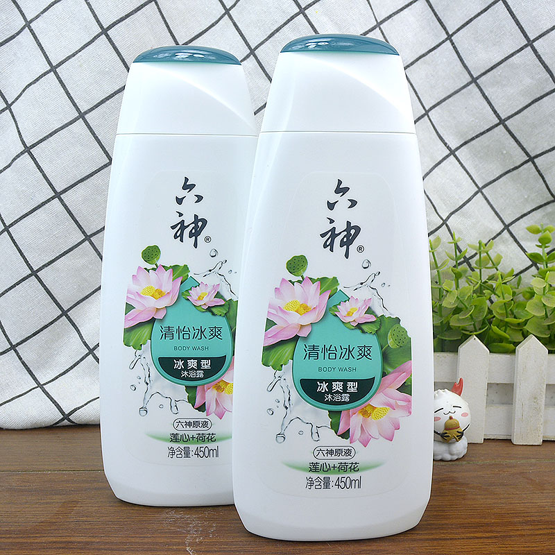 六神清怡冰爽莲心荷花沐浴露