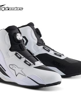 a星休闲骑行靴FASTER-4 BOA摩托车靴机车靴短靴防摔摩托鞋男