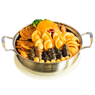 佛跳墙大盆菜礼盒5斤装年夜饭大盘菜广东海鲜大盆鲍鱼即食礼盒装