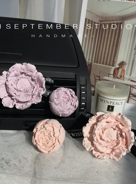 创意花苞出风口汽车扩香石